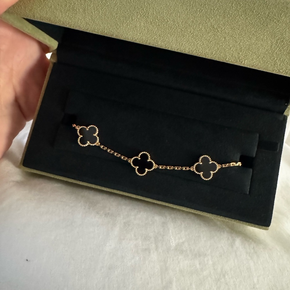 Van Cleef & Arpels Gold Clover Bracelet